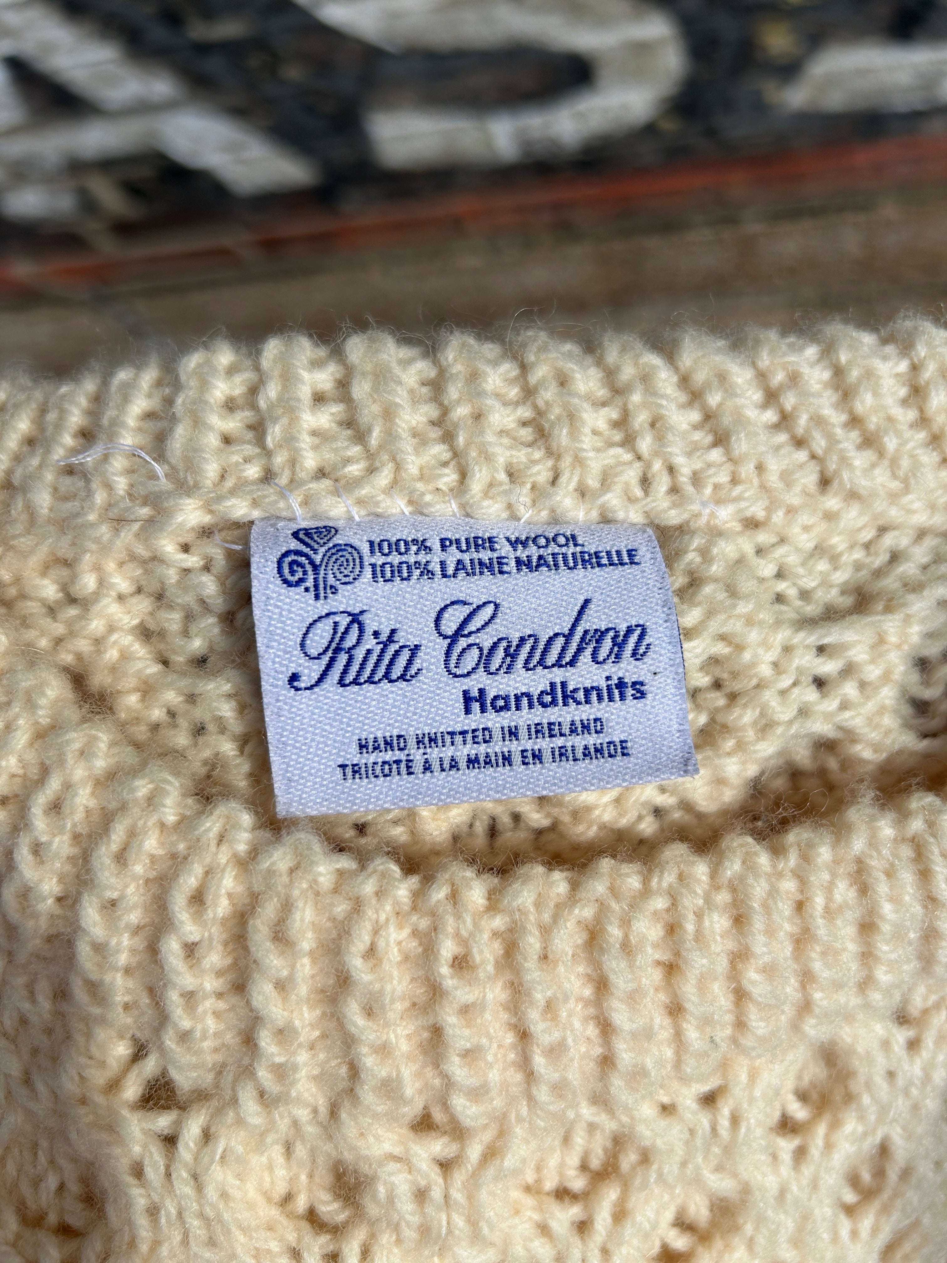 60’s Fisherman’s Cable Knit Sweater