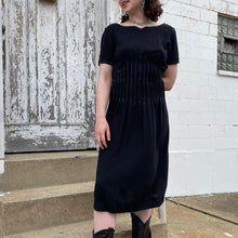 Load image into Gallery viewer, 40’s Black Dress
