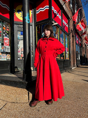 1950’s Red Princess Coat