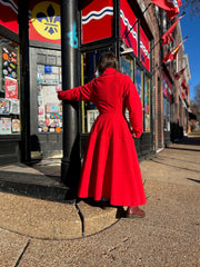 1950’s Red Princess Coat