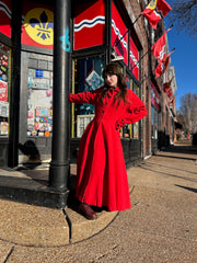 1950’s Red Princess Coat