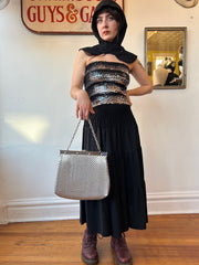 Silver Mesh Whiting & Davis Bag