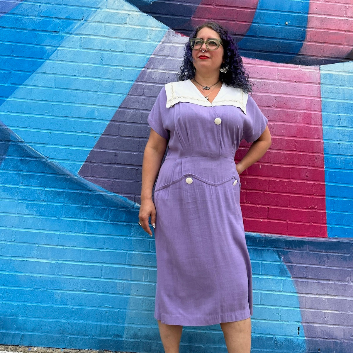 60’s Lavender Dress