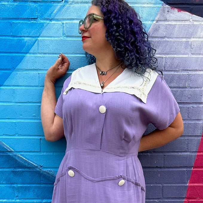 60’s Lavender Dress