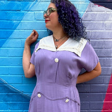 Load image into Gallery viewer, 60’s Lavender Dress
