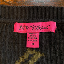 Load image into Gallery viewer, Betsey Johnson “Bang Bang” Sweater Dress
