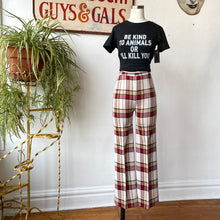 Load image into Gallery viewer, 1970’s 3 Piece Plaid Set
