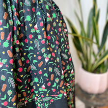 Load image into Gallery viewer, Hillbilly Frog &amp; Fruits of His Garden Novelty Print Skirt
